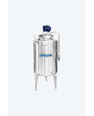 estanque de acero inoxidable