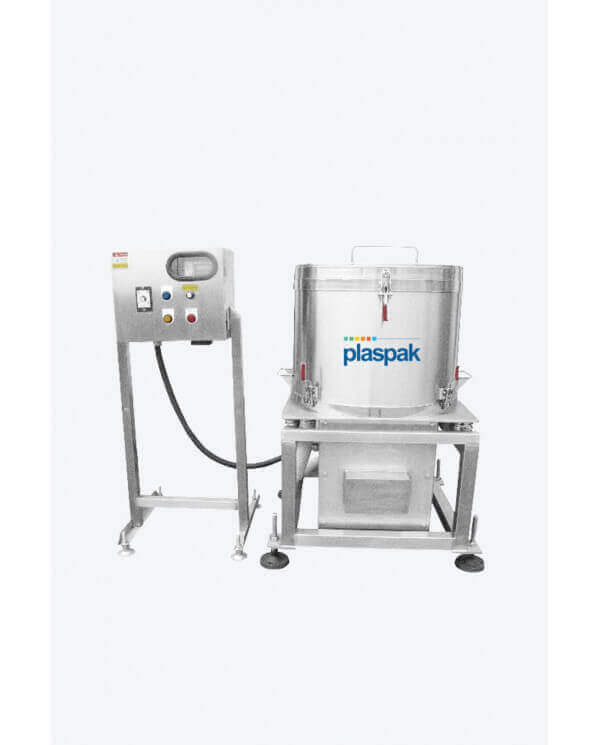 centrífuga industrial de frutas y vegetales plaspak