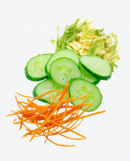 Cortadora industrial de frutas, vegetales y hojas