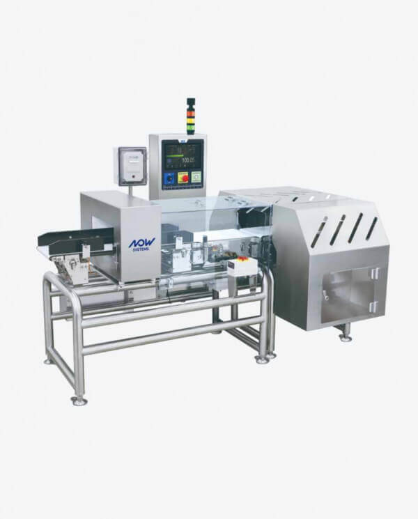 Chequeador de peso y detector de metales