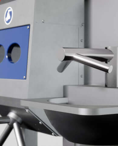 Controles de acceso higiénicos