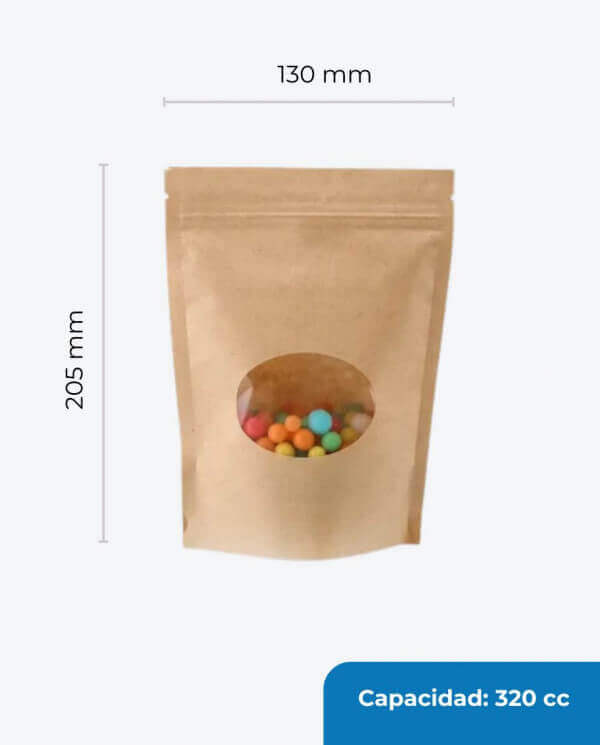 DOYPACK KRAFT VENTANA