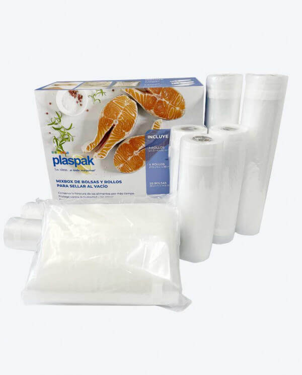 rollos gofrados para envasar al vacío