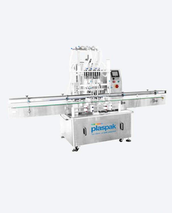 Llenadora y tapadora de botellas