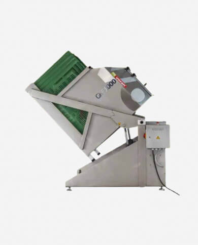 volcador de bins fabricación de jugos