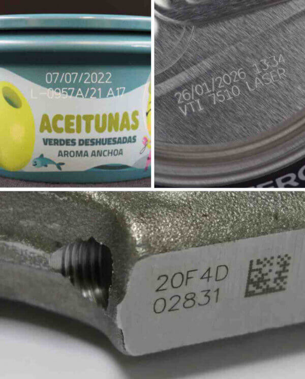 Codificador láser de Fibra