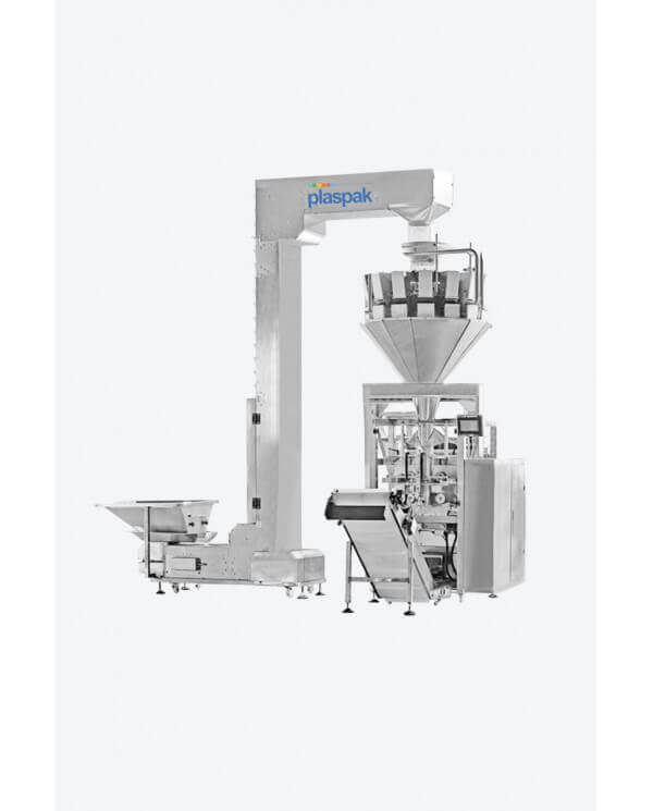 Envasadora vertica para frutos secos, galletas, caramelos